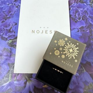 NOJESS - 【新品未使用】NOJESS_K10・ダイヤモンドピンキーリング_箱・証明書付き