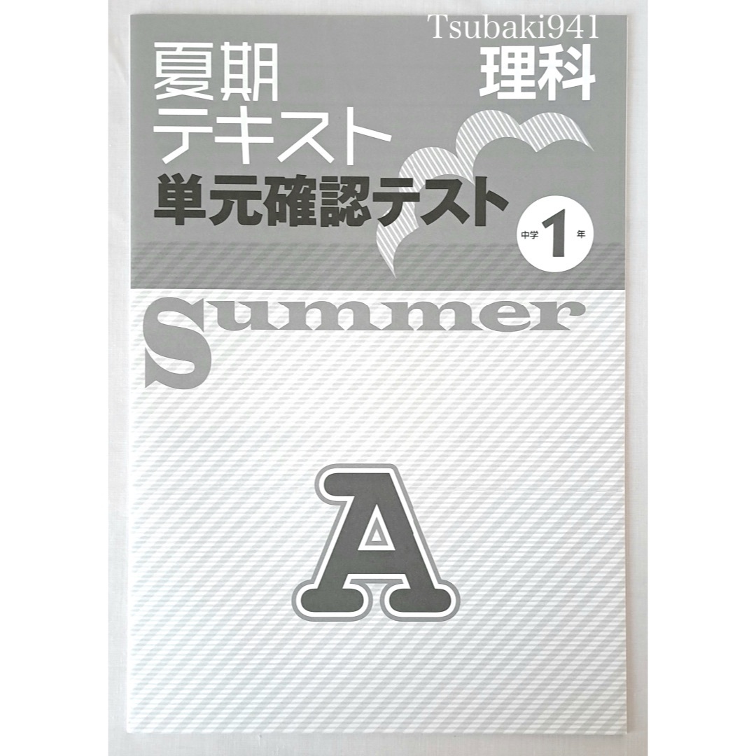 教育開発出版　夏期テキスト　理科　中学1年　A 基本編　未使用　塾専用教材 エンタメ/ホビーの本(語学/参考書)の商品写真