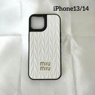 ミュウミュウ(miumiu)のmiumiu iPhoneケース iPhone13 iPhone14(iPhoneケース)