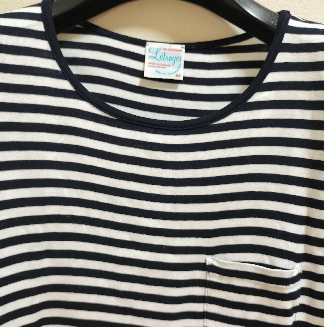 Letroyes(ルトロワ)のルトロワ　ボーダーカットソー メンズのトップス(Tシャツ/カットソー(半袖/袖なし))の商品写真