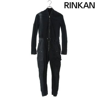 リックオウエンス(Rick Owens)のリックオウエンス  RO19F5582 ジップデザインカーゴジャンプスーツ メンズ 40(その他)