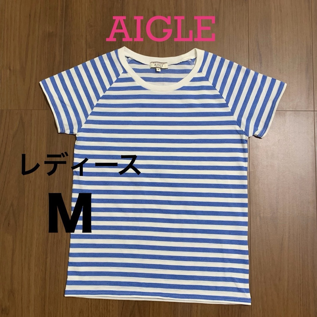 AIGLE(エーグル)のAIGLE エーグル 半袖 Tシャツ レディースM メンズのトップス(Tシャツ/カットソー(半袖/袖なし))の商品写真