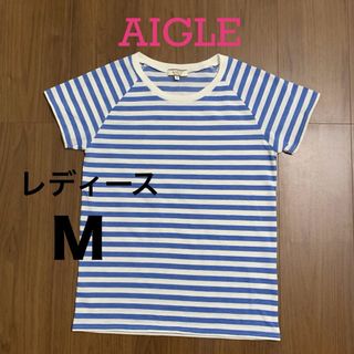 AIGLE エーグル 半袖 Tシャツ レディースM