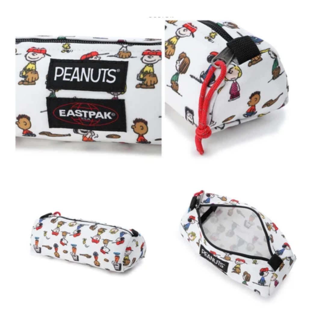 【新品】 EASTPAK Peanuts コラボ ペンケース ポーチ インテリア/住まい/日用品の文房具(ペンケース/筆箱)の商品写真