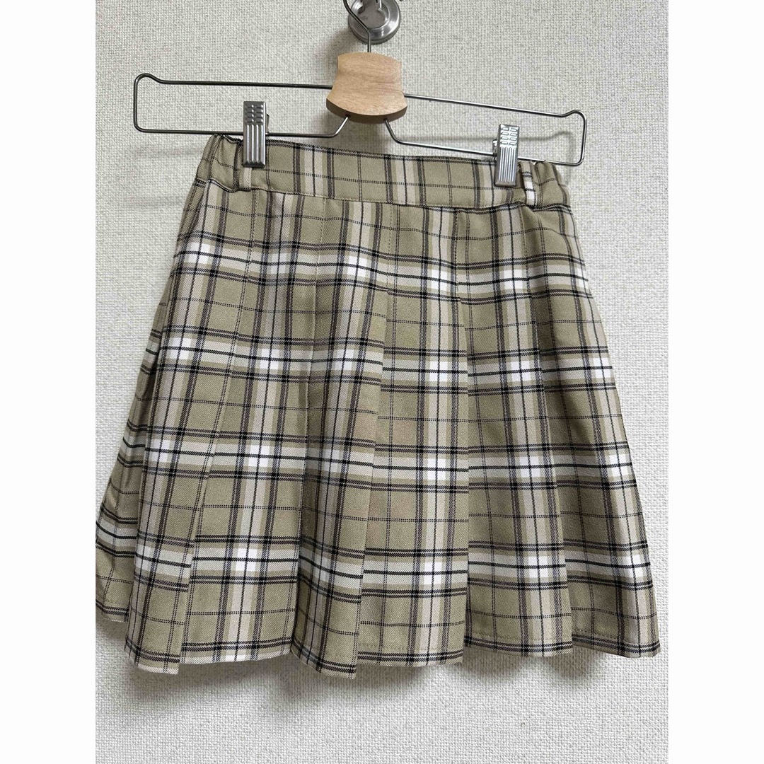 GLOBAL WORK(グローバルワーク)のチェックスカート♡140cm キッズ/ベビー/マタニティのキッズ服女の子用(90cm~)(スカート)の商品写真