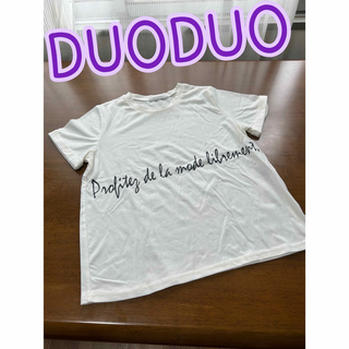 DouDou - DUODUO ドゥドゥ シンプルTシャツ トップス