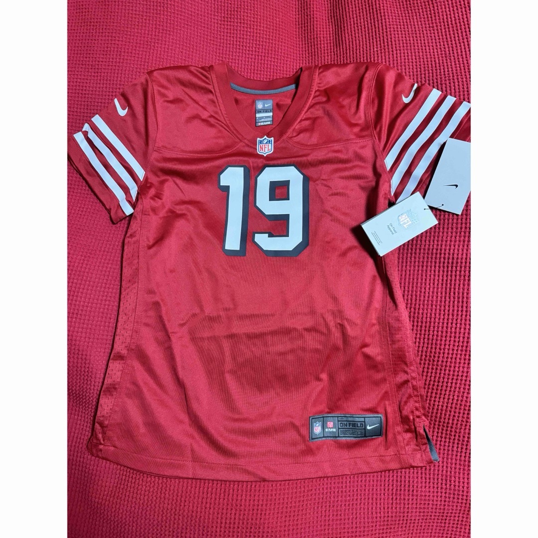 NIKE(ナイキ)のNFL 2023 49ers スーパーボウル進出記念Game ajersey レディースのトップス(Tシャツ(半袖/袖なし))の商品写真