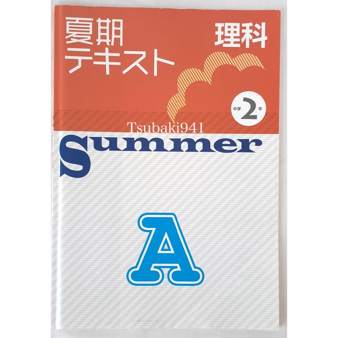 教育開発出版　夏期テキスト　理科　中学2年　A 基本編　未使用　塾専用教材 エンタメ/ホビーの本(語学/参考書)の商品写真