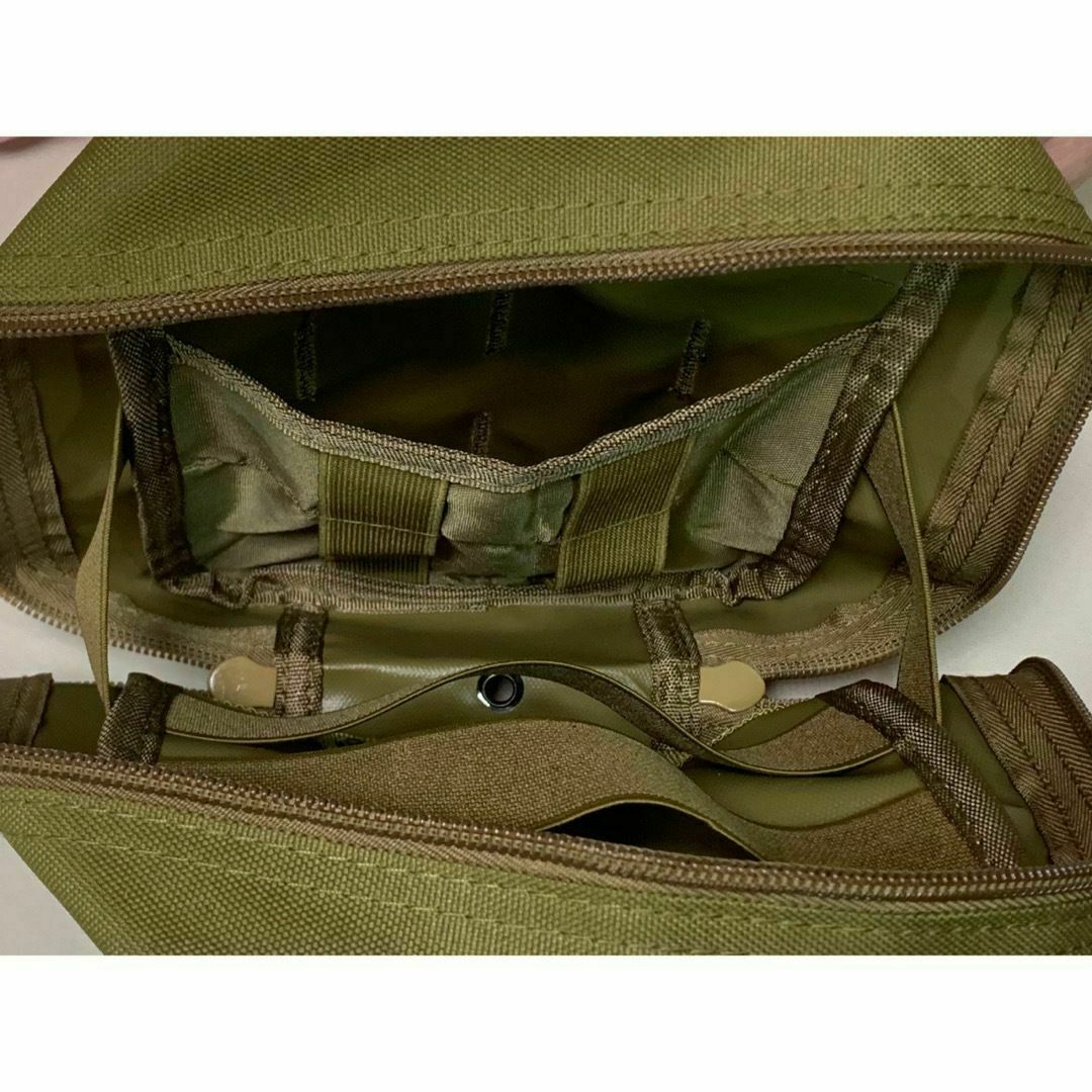 【ブラック】タクティカルポーチ　ミリタリーポーチ　モールシステム　molle スポーツ/アウトドアのアウトドア(その他)の商品写真