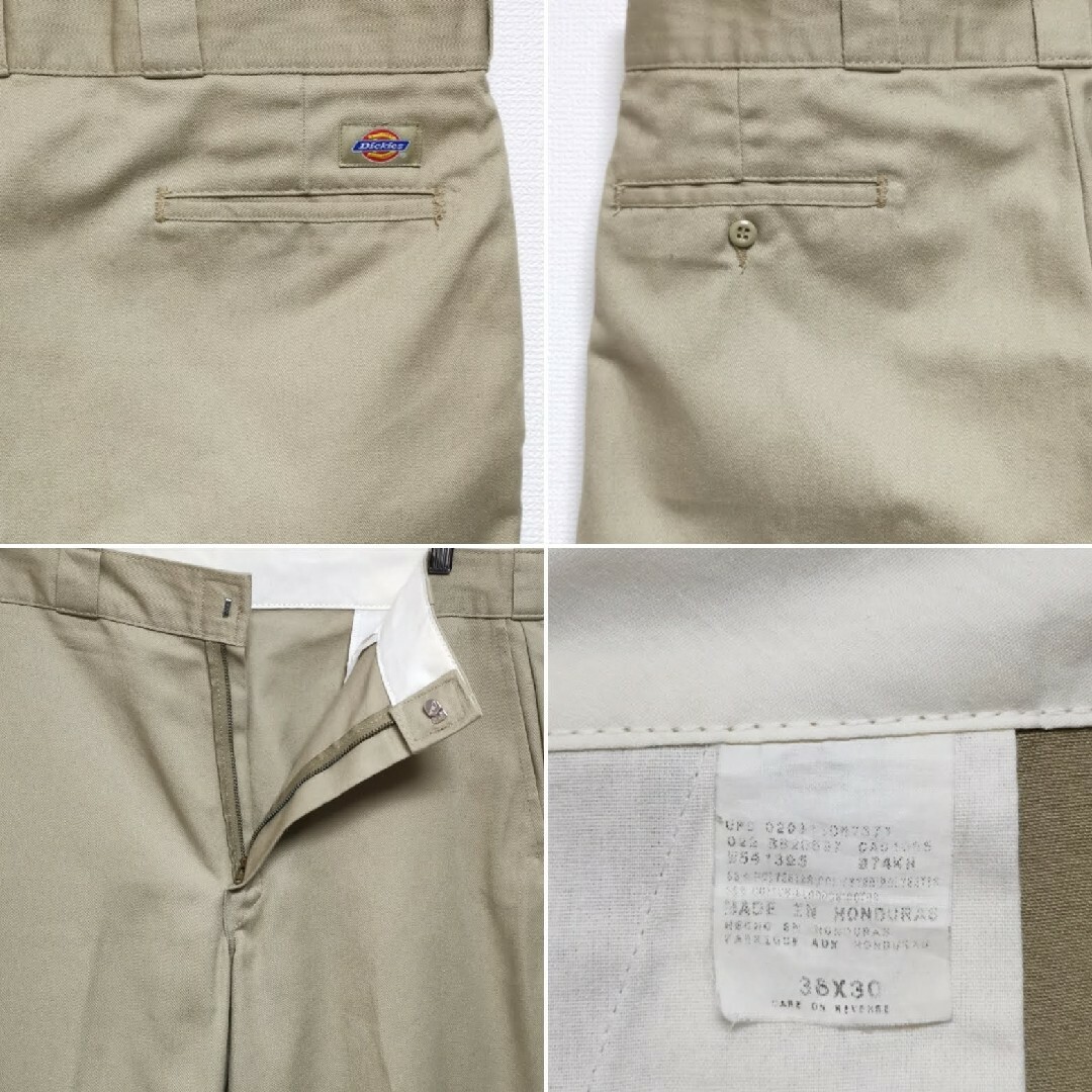 Dickies(ディッキーズ)の00s W36 L30 ディッキーズ DICKIES パンツ 874 KHAKI メンズのパンツ(ワークパンツ/カーゴパンツ)の商品写真