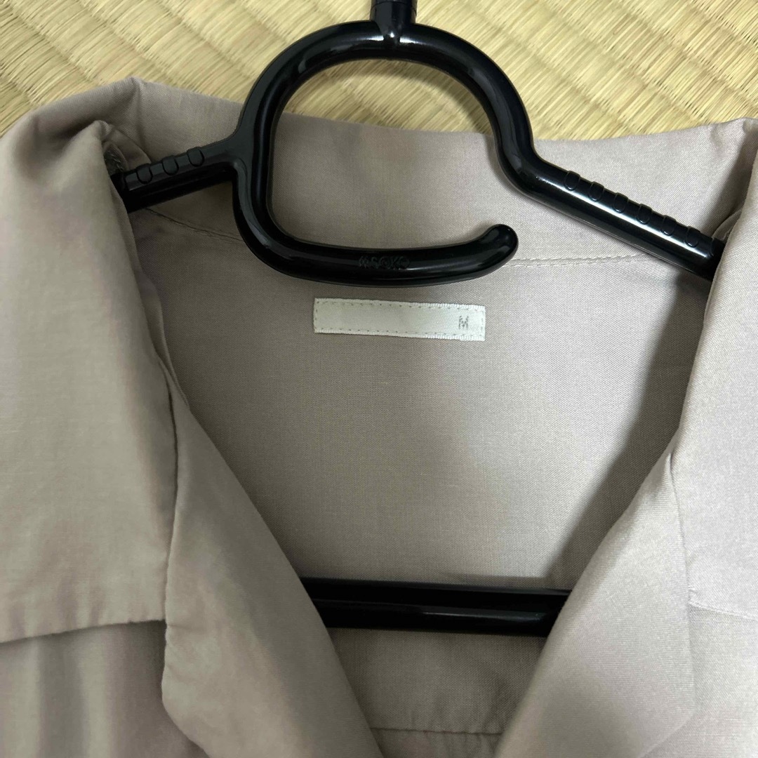 GU(ジーユー)のジーユー GU オープンカラーシャツ ワイドシルエット GU五分袖 Mメンズ メンズのトップス(シャツ)の商品写真