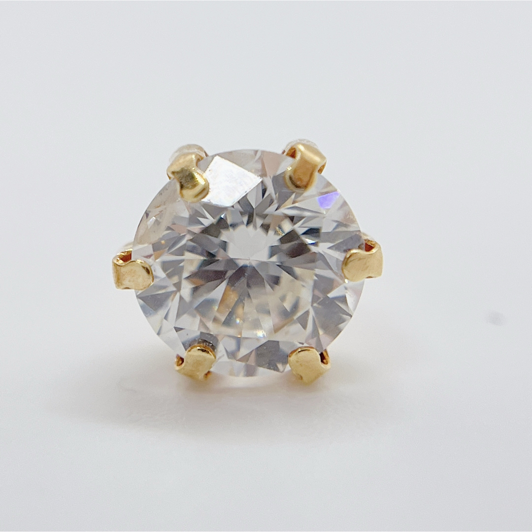 k18 天然ダイヤモンド 両耳1.2ct  k18 ピアス レディースのアクセサリー(ピアス)の商品写真