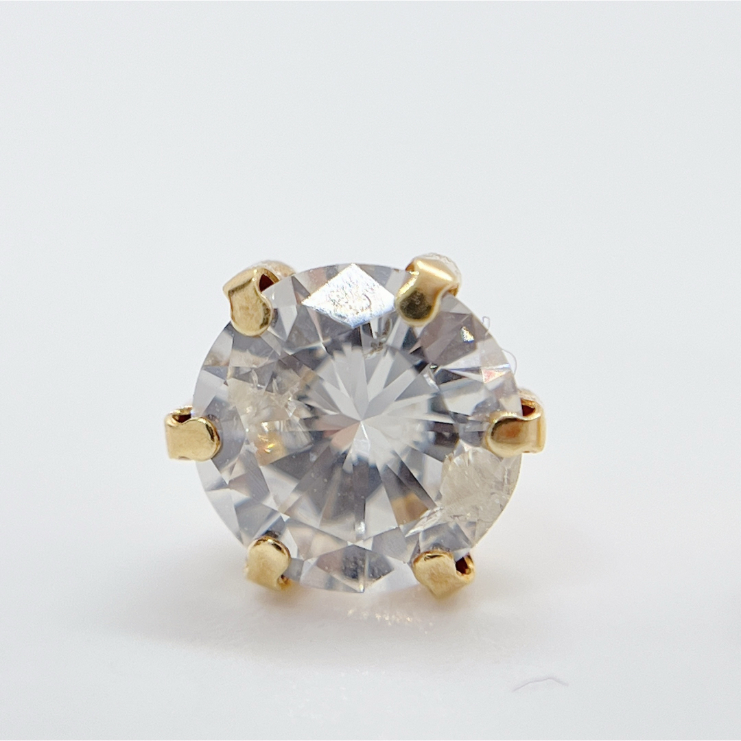 k18 天然ダイヤモンド 両耳1.2ct  k18 ピアス レディースのアクセサリー(ピアス)の商品写真