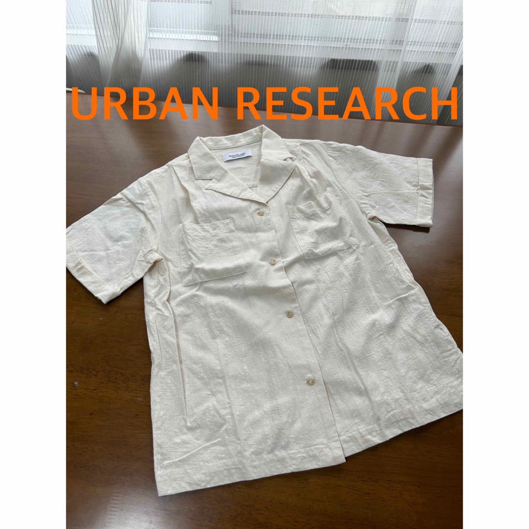 URBAN RESEARCH(アーバンリサーチ)のアーバンリサーチ コットン100%シャツ ブラウス カットソー トップス レディースのトップス(シャツ/ブラウス(長袖/七分))の商品写真