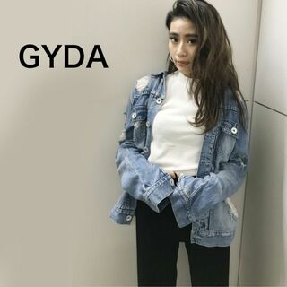 ジェイダ(GYDA)のGYDA ダメージ加工　GジャンサイズFREE(Gジャン/デニムジャケット)