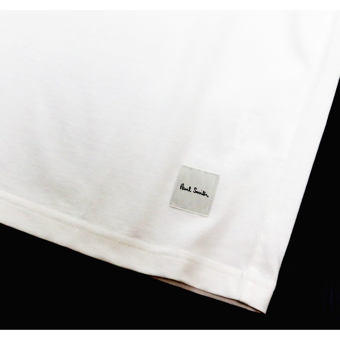 Paul Smith(ポールスミス)の《ポールスミス》新品 ワンちゃん刺繍入 Vネックカットソー Tシャツ L メンズのトップス(Tシャツ/カットソー(半袖/袖なし))の商品写真