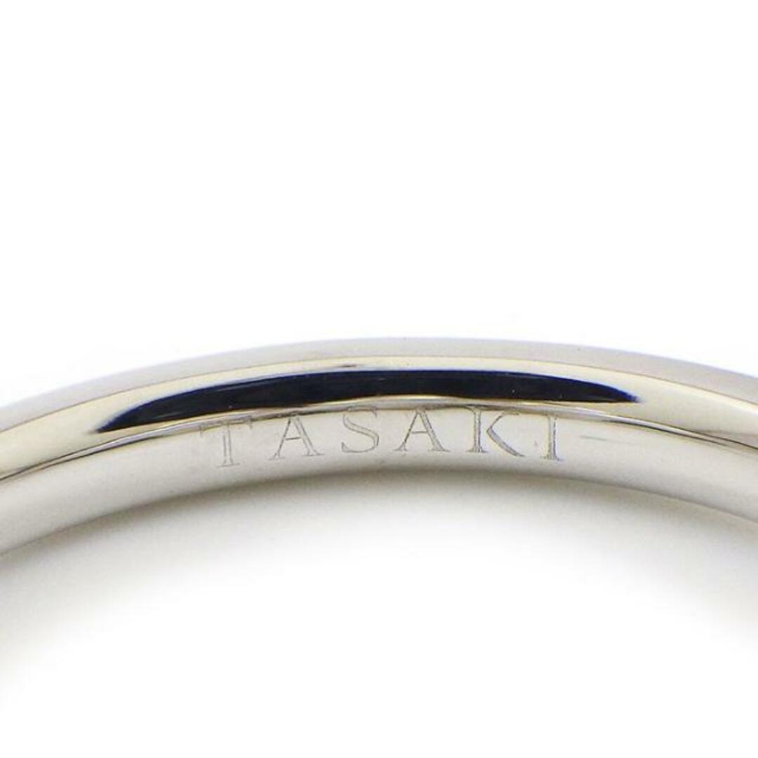 TASAKI(タサキ)のタサキ 田崎真珠 TASAKI リング バランスエラ R-4418-18KWG 3ポイント パール 8.0mm珠 K18WG 14号 【箱・保付き】 【中古】 レディースのアクセサリー(リング(指輪))の商品写真