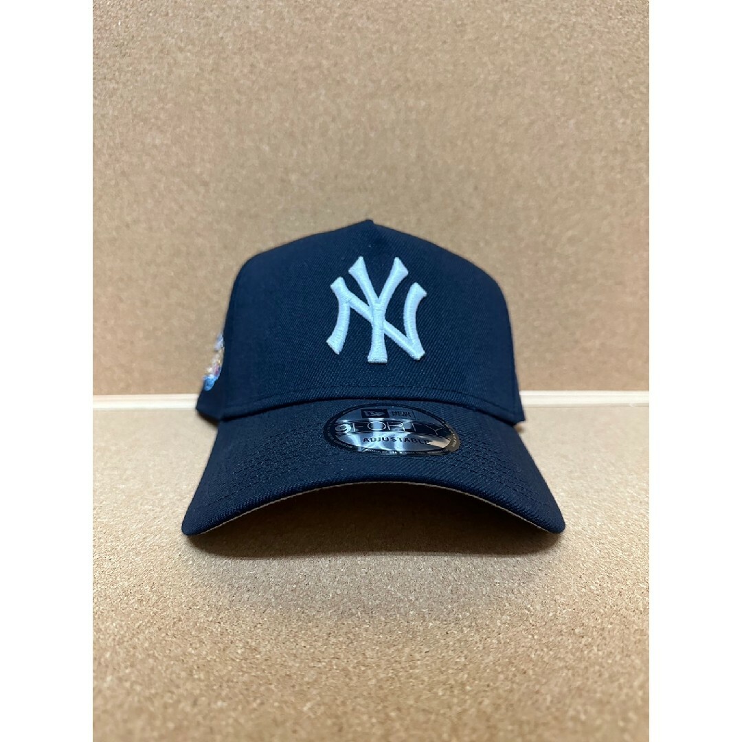 NEW ERA(ニューエラー)のニューエラ ニューヨークヤンキース 9forty A-FRAME ネイビーカラー メンズの帽子(キャップ)の商品写真