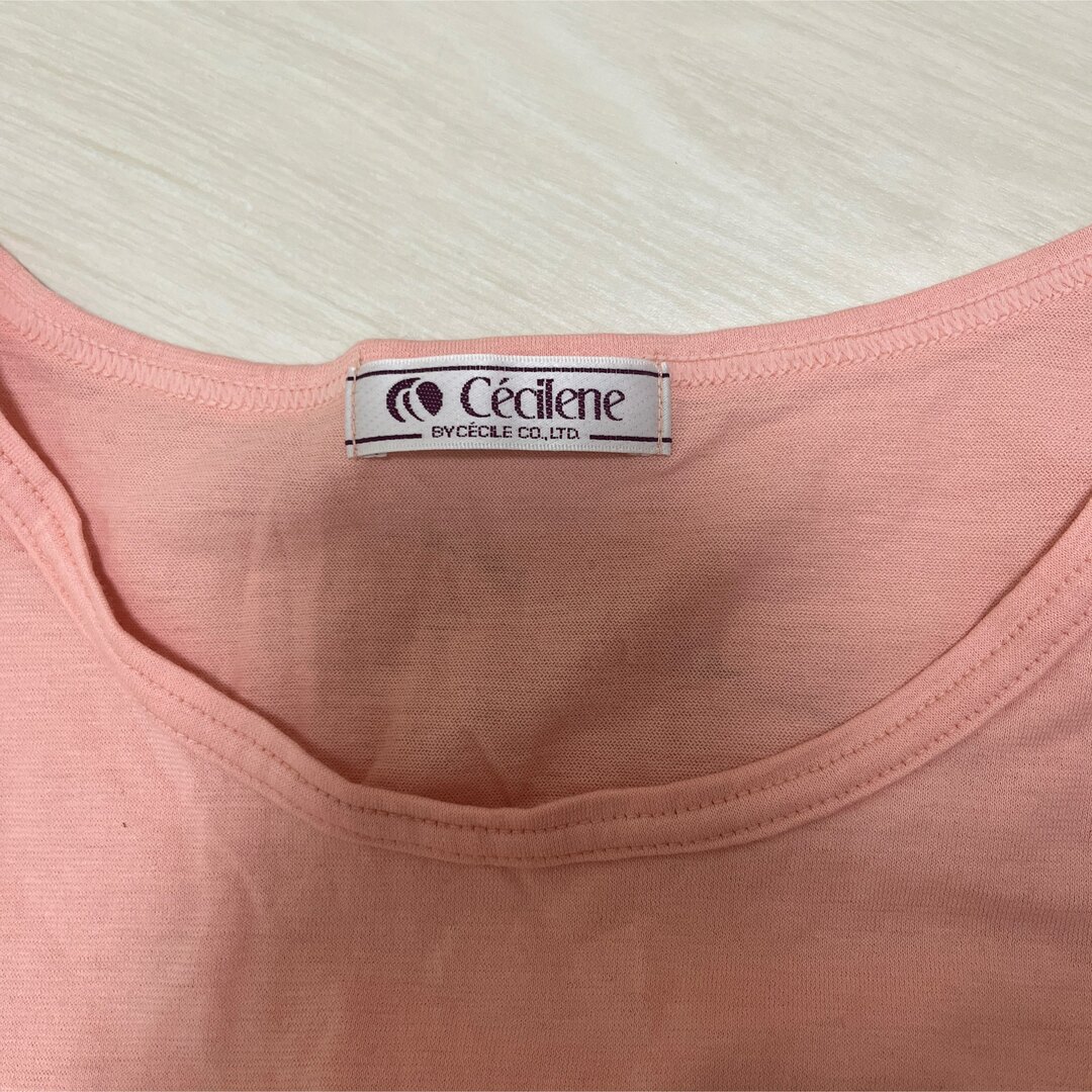 cecilene セシレーヌ　Tシャツワンピース　タンクトップワンピース   レディースのワンピース(ひざ丈ワンピース)の商品写真