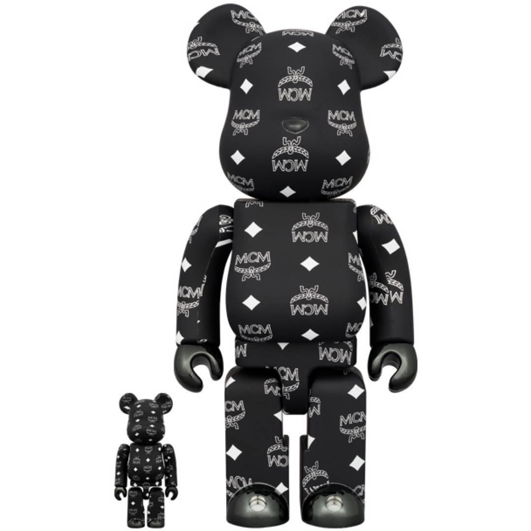 BE@RBRICK MCM BLACK Ver. 100％ & 400％  その他のその他(その他)の商品写真