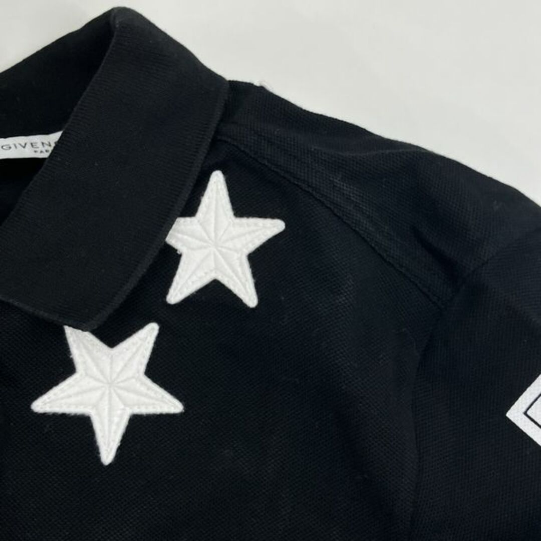 GIVENCHY(ジバンシィ)のジバンシー Givenchy ポロシャツ ブラック S メンズ【中古】 メンズのトップス(ポロシャツ)の商品写真
