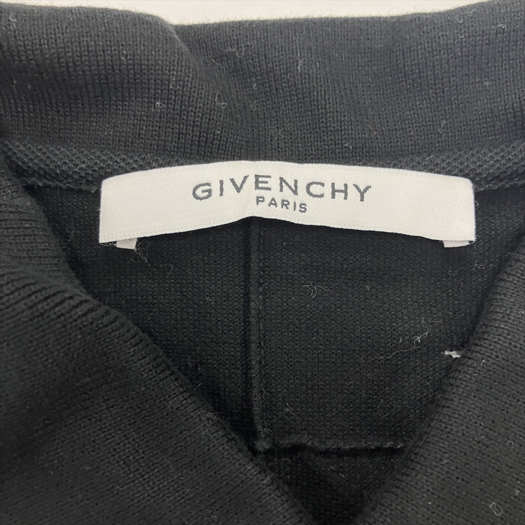 GIVENCHY(ジバンシィ)のジバンシー Givenchy ポロシャツ ブラック S メンズ【中古】 メンズのトップス(ポロシャツ)の商品写真