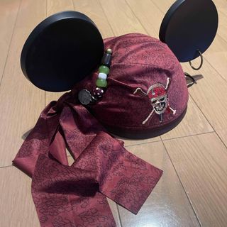 希少 Disney イヤーキャップ ミッキー パイレーツオブカリビアン