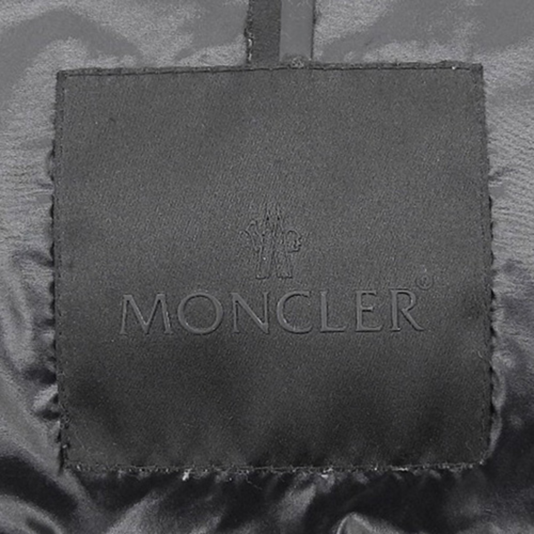 MONCLER(モンクレール)のMONCLER(モンクレール) PALLARDY パラディ ダウンジャケット アウター アパレル ファッション 4 ナイロン ブラック黒 G20911A00030 53132 メンズ 40802093946【中古】【アラモード】 メンズのジャケット/アウター(ダウンジャケット)の商品写真