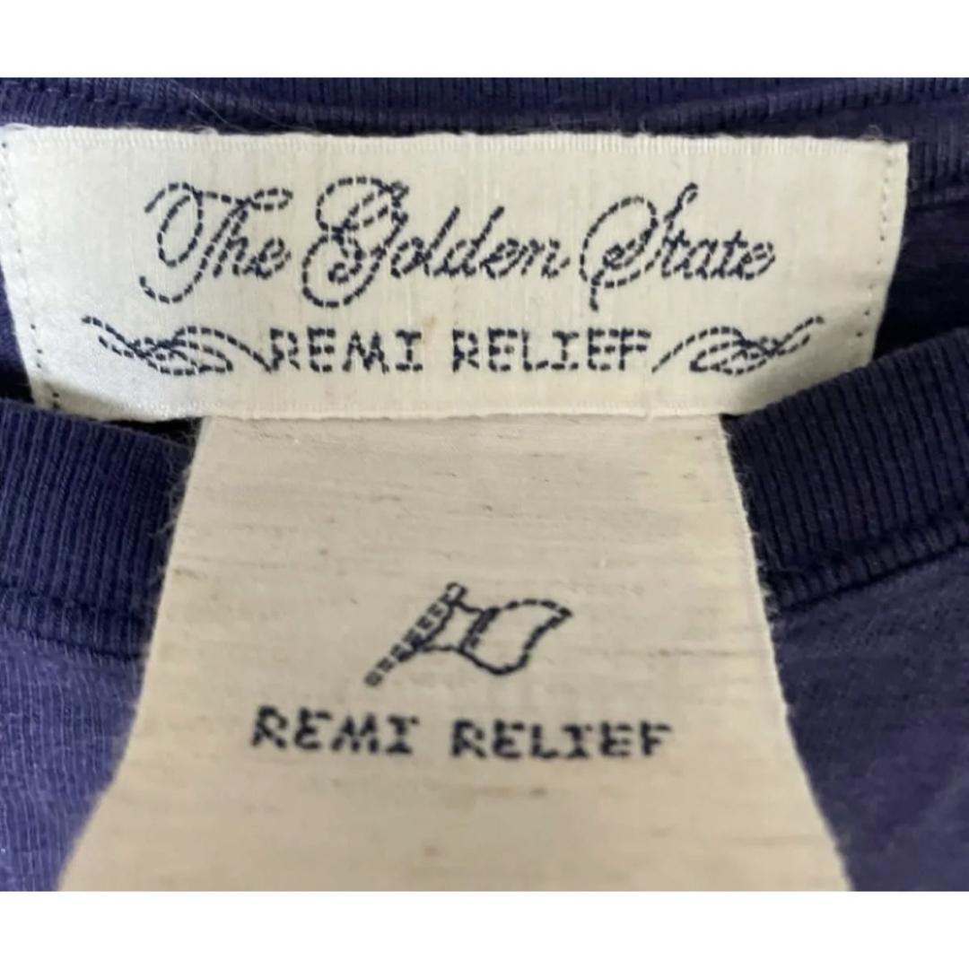 REMI RELIEF(レミレリーフ)のREMI RELIFE  レミレリーフ  ポケT  ロンハーマン　ビームス メンズのトップス(Tシャツ/カットソー(半袖/袖なし))の商品写真