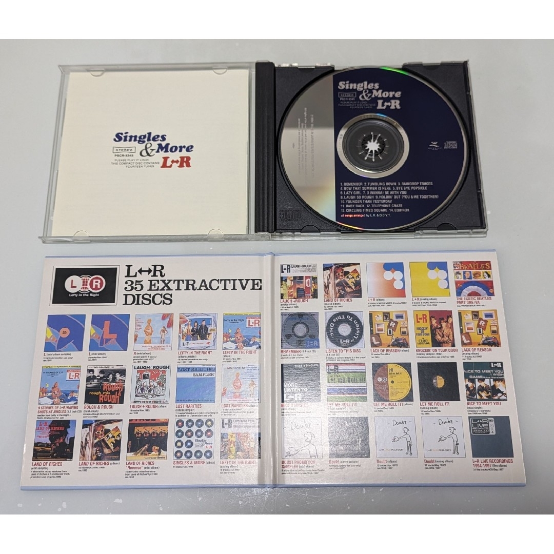 LR Singles & More Vol.2 2枚セット エンタメ/ホビーのCD(ポップス/ロック(邦楽))の商品写真