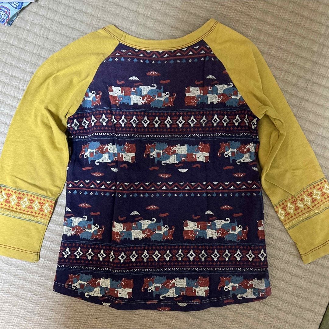 LAGOM(ラーゴム)のLAGOM 長袖カットソー　110 2枚セット キッズ/ベビー/マタニティのキッズ服男の子用(90cm~)(Tシャツ/カットソー)の商品写真