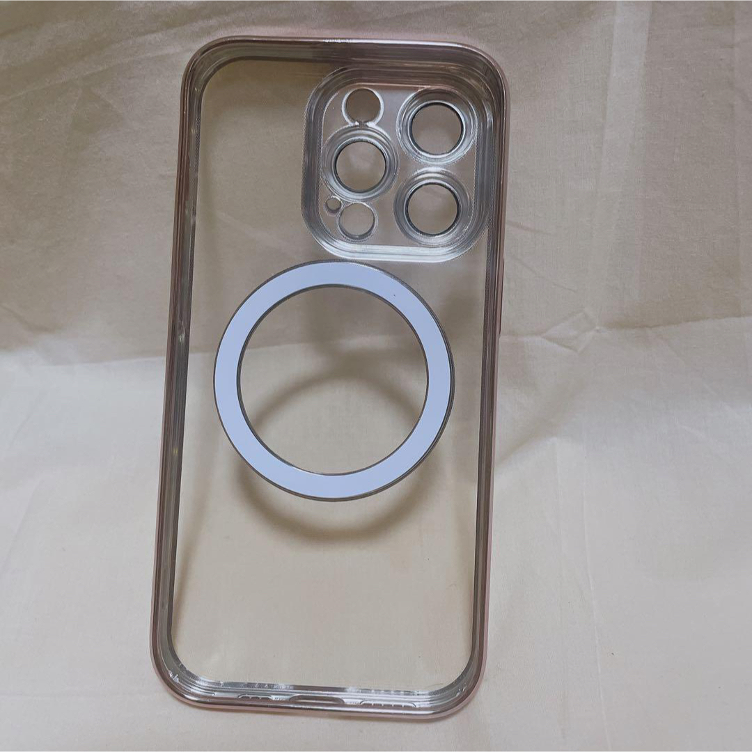 iPhone(アイフォーン)の⭐️韓国⭐️iPhone14pro ケース ピンク クリアケース カバー  スマホ/家電/カメラのスマホアクセサリー(iPhoneケース)の商品写真