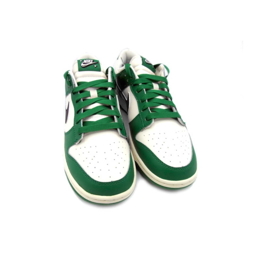 NIKE(ナイキ)のナイキ NIKE ■ 【 DUNK LOW LOTTERY Pale Ivory Malachite DR9654 100 】 ダンク ロー ロッテリー ペール アイボリー マラカイト スニーカー　h0636 メンズの靴/シューズ(スニーカー)の商品写真