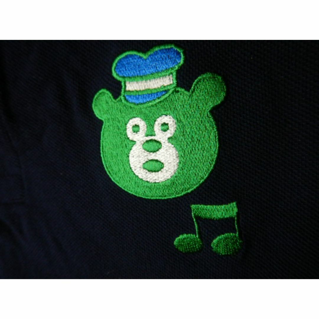 BEAMS(ビームス)の8940　BEAMS T　ビームス　クマ　熊　刺繍　デザイン　ポロシャツ　人気 レディースのトップス(ポロシャツ)の商品写真