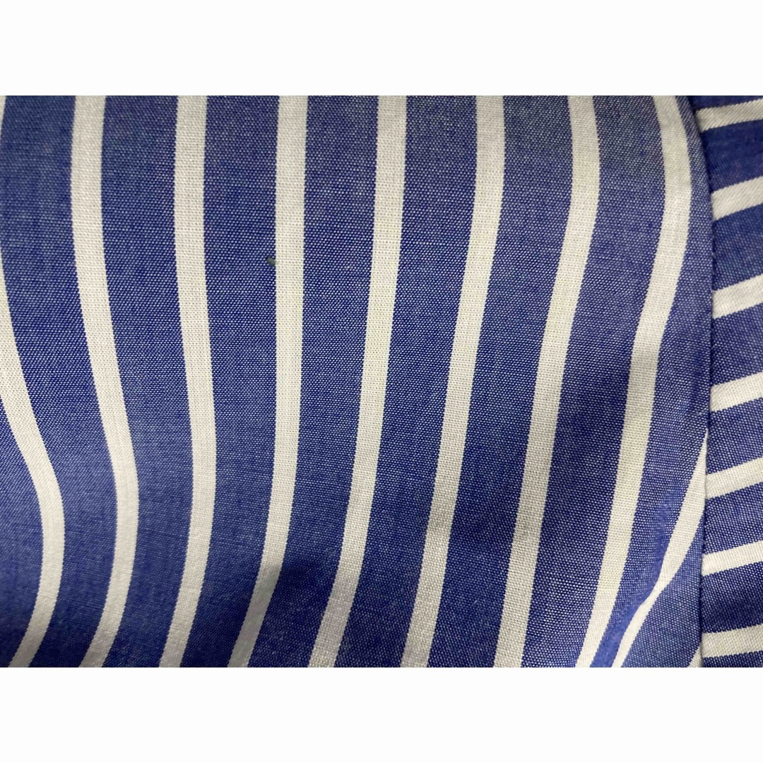 モカシン　ストライプ　プルオーバー レディースのトップス(シャツ/ブラウス(半袖/袖なし))の商品写真