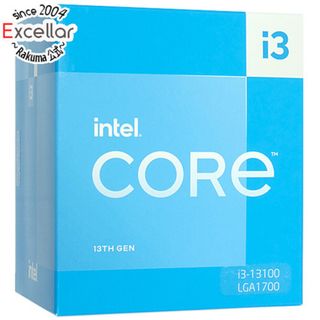 インテル(intel)のCore i3 13100　3.4GHz 12MB LGA1700　SRMBU(PCパーツ)