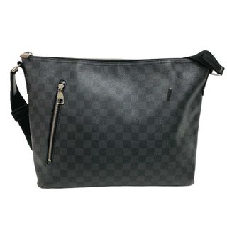 ルイヴィトン(LOUIS VUITTON)のルイヴィトン LOUIS VUITTON ショルダーストラップ
 ダミエグラフィット ミックGM N41105 ブラック(ストラップ/イヤホンジャック)