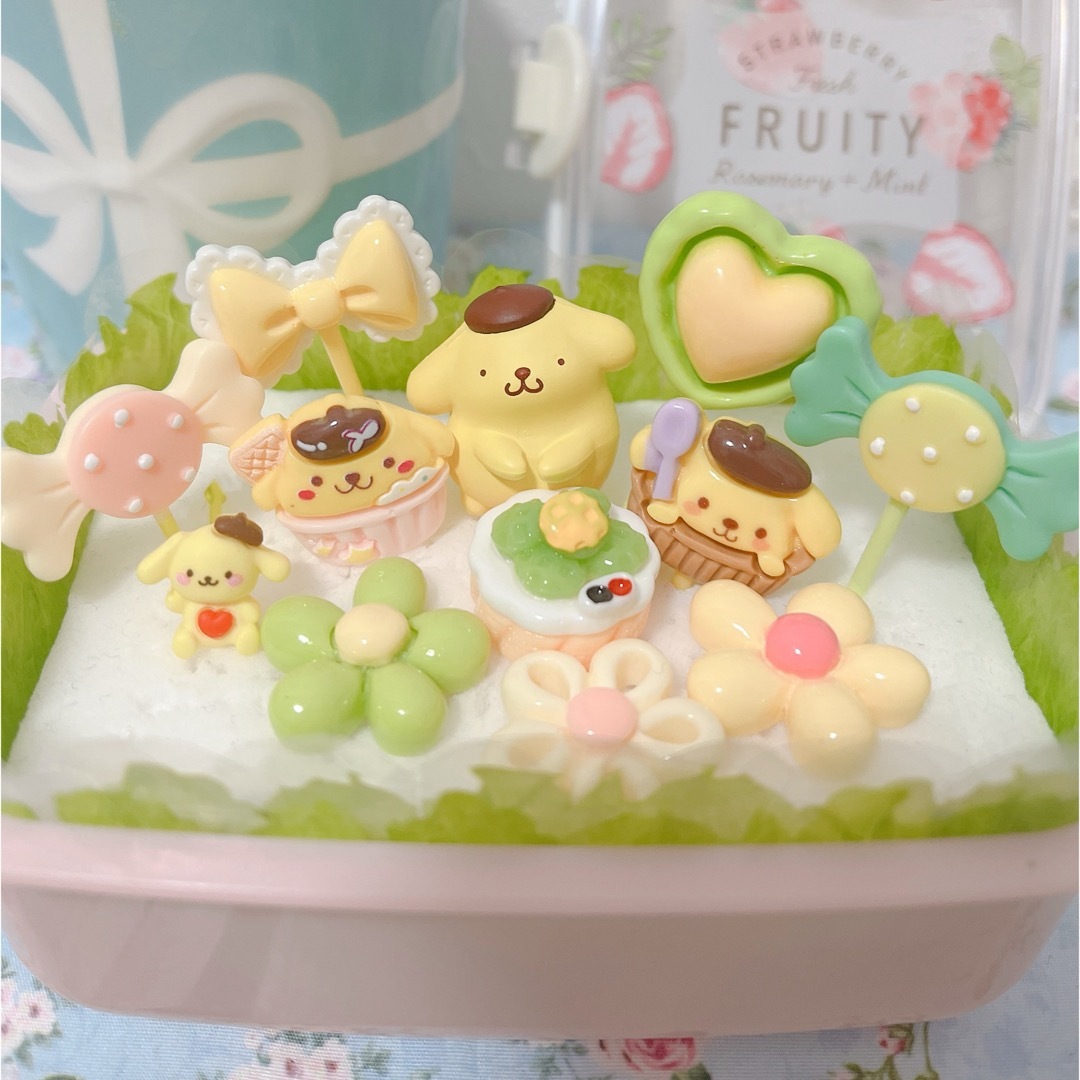 ポムポムプリン豪華ランチピックセット☆お弁当ピック インテリア/住まい/日用品のキッチン/食器(弁当用品)の商品写真