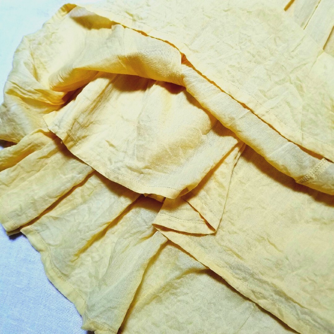 SM2(サマンサモスモス)のロングスカート　イエロースカート　サマンサモスモス レディースのスカート(ロングスカート)の商品写真