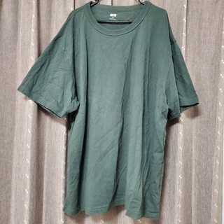 ユニクロ(UNIQLO)のTシャツ　半袖　シャツ　トップス　大きいサイズ　レディース　メンズ　4XL(Tシャツ(半袖/袖なし))