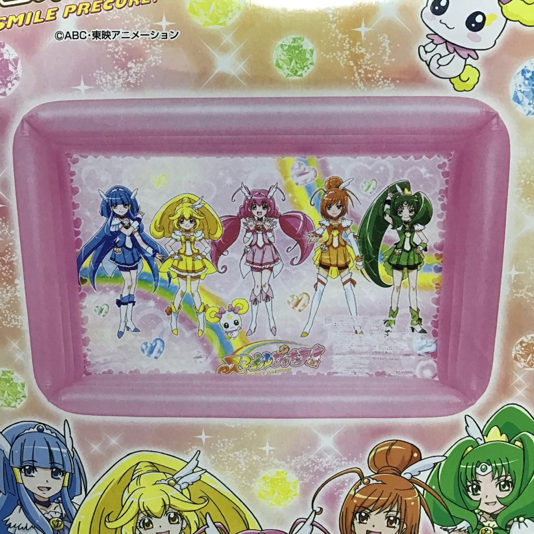 スマイルプリキュア　角型　プール エンタメ/ホビーのアニメグッズ(その他)の商品写真