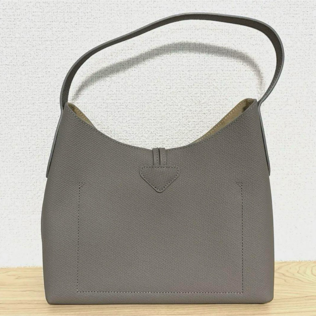 LONGCHAMP(ロンシャン)の最終値下げ❣️ロンシャン　ロゾ M ショルダーバッグ タートルドーブ  レザー レディースのバッグ(ショルダーバッグ)の商品写真