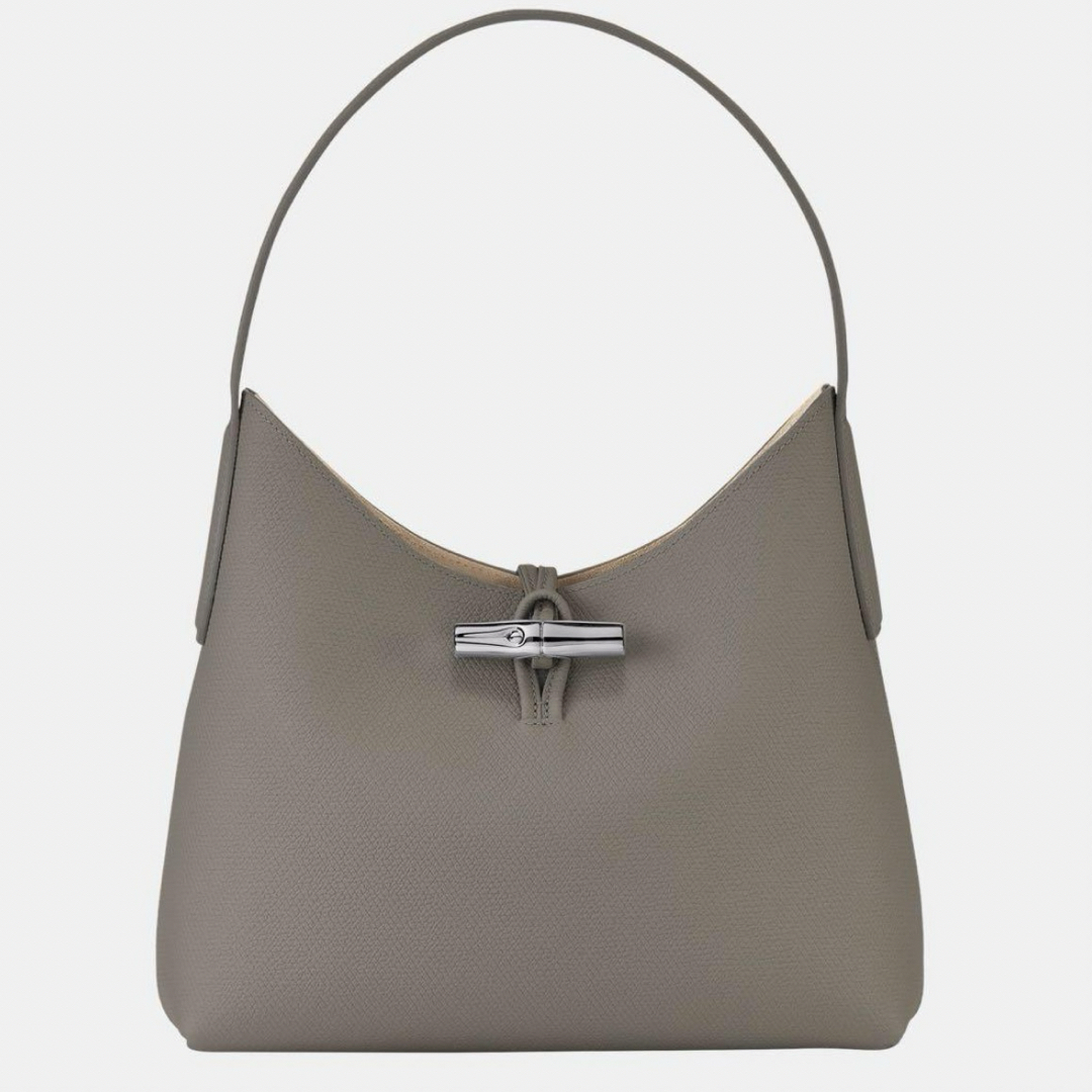 LONGCHAMP - 最終値下げ❣️ロンシャン　ロゾ M ショルダーバッグ タートルドーブ  レザー