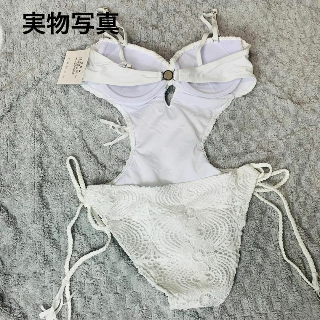 モノキニ セクシー 水着 ビキニ レディース 体型カバー 韓国 小胸 シンプル レディースの水着/浴衣(水着)の商品写真