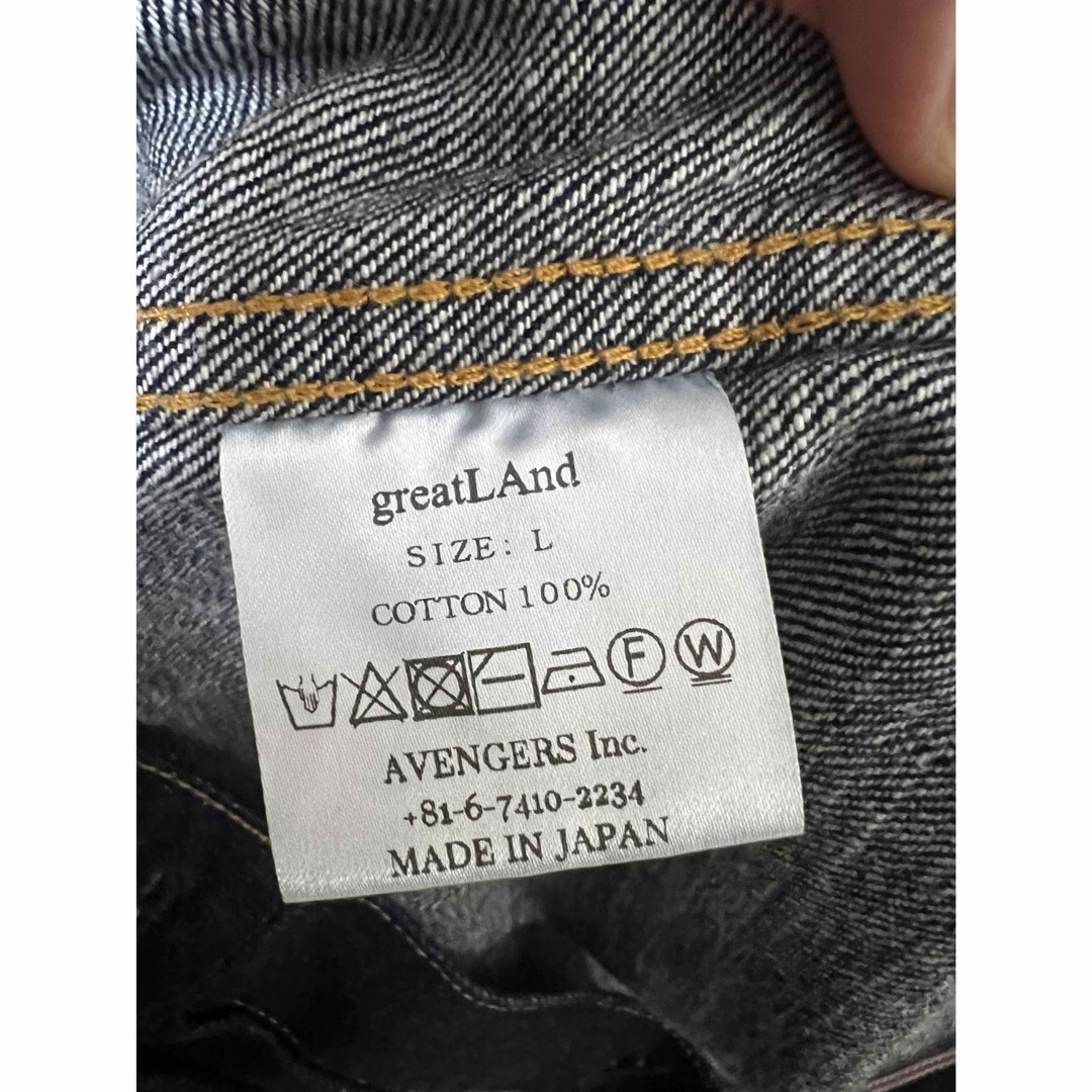 greatLAnd ORIGINAL LOGAN DENIM メンズのパンツ(デニム/ジーンズ)の商品写真