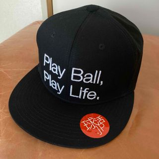 球活.jp Play Ball,Play Life フラットキャップ