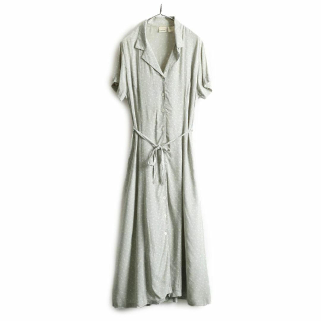 【現金特価】 90s - L.L.Bean エルエルビーン シャツ 半袖 レーヨン 100% 女性用