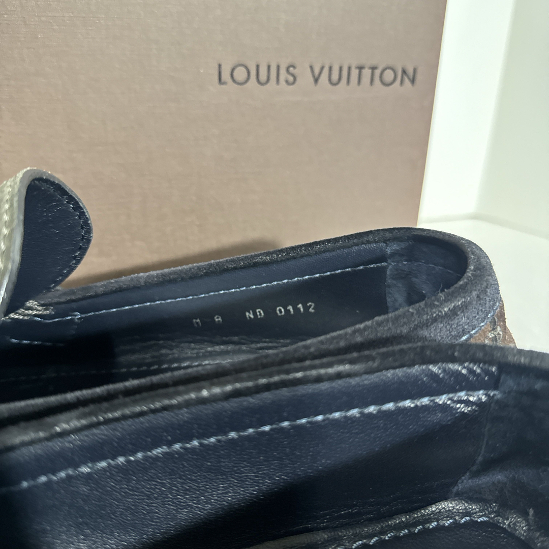 LOUIS VUITTON(ルイヴィトン)のLOUIS VUITTON スウェードドライビングシューズ メンズの靴/シューズ(スリッポン/モカシン)の商品写真