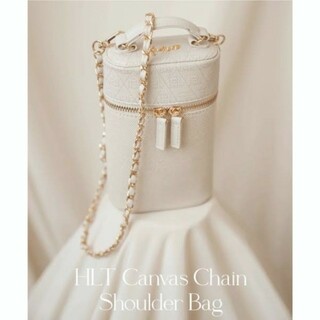 Her lip to - Her lip to／Canvas Chain Shoulder Bag