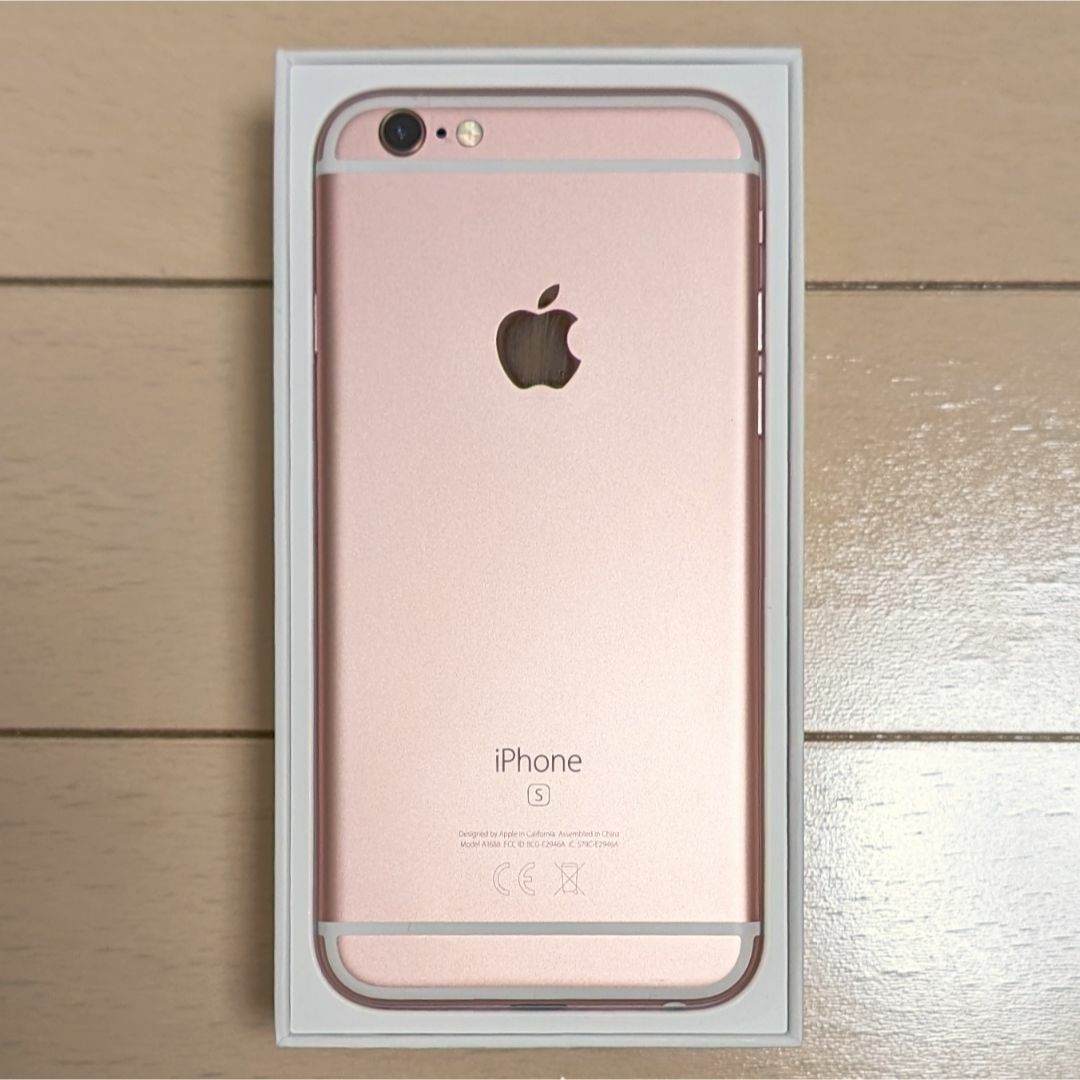 iPhone(アイフォーン)の【ジャンク品】iPhone6s 32GB ローズゴールド スマホ/家電/カメラのスマートフォン/携帯電話(スマートフォン本体)の商品写真